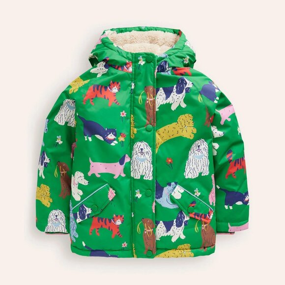 NEW Mini Boden Sherpa Lined Anorak - Picture 2 of 7